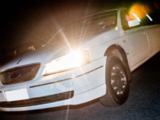 7 Seater Ford Fairlane Stretch Limo With Lights On