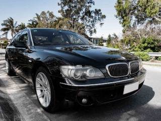 Black BMW front picture