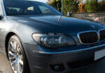 Grey BMW 750 formal car hire